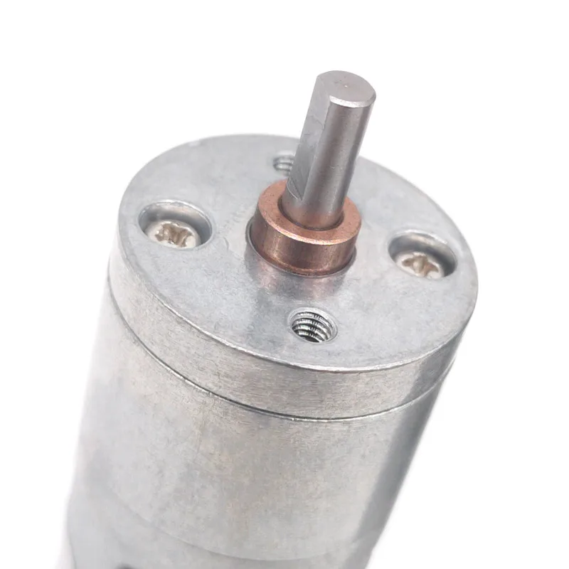 JGA25-370 Geared motor DC motor 6V 12V 24V electric gear motor high torque  5/10/15/30/60/100/150/200/300/400/500/1000/1200 rpm