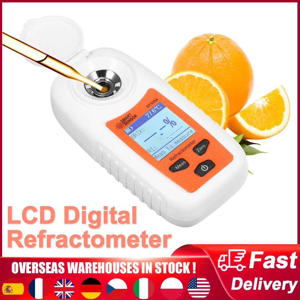 SMARTSENSORST335ADigitalRefractometerATCSugarPercentTester035