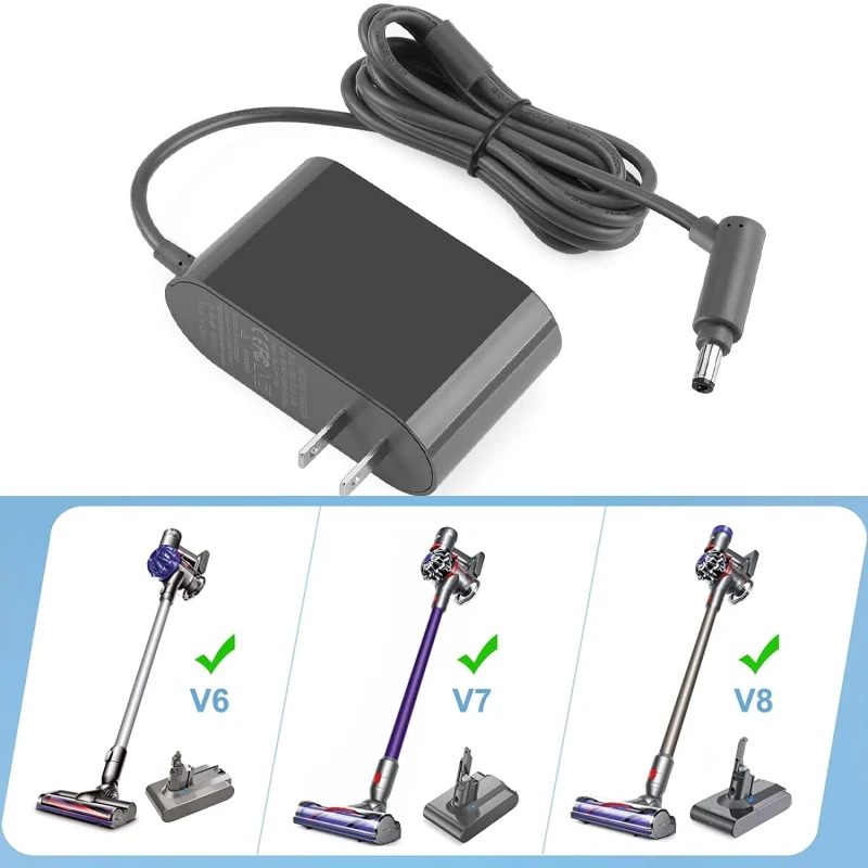 

Адаптер для зарядки пылесосов Dyson V8 V7 V6 DC58 DC59 DC61 DC62 DC74