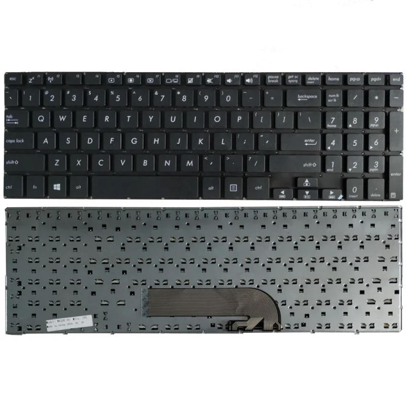 

Новая американская Клавиатура для ноутбука ASUS TP500, TP500L, TP500LA, TP500LB, TP500LN, США, черная клавиатура