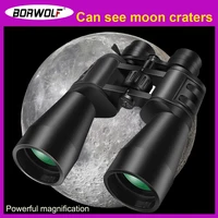 BORWOLF 10-380X100  High Magnification Long Range Zoom 10-60 Times Hunting Telescope Binoculars  HD Professiona  Zoom 1