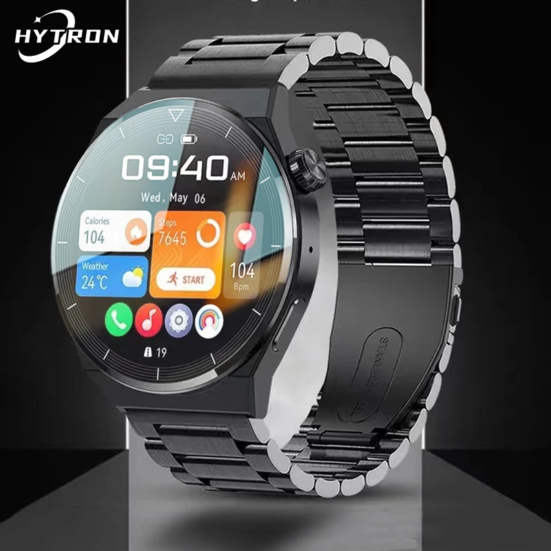 LIGE New For Huawei Watch GT3 Pro AMOLED Smart Watch Men Custom Dial Answer  Call Sport