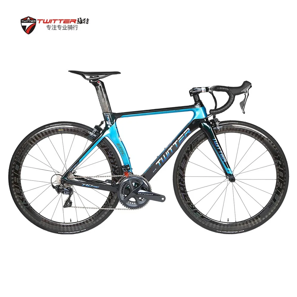 

TWITTER T10pro UT R8000-22S Race through the wind road C-Clamper bicicletas para hombre con envio gratis carbon bike bycicle700C