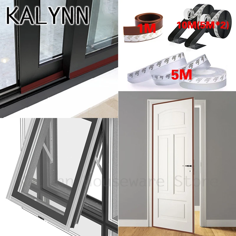 Weatherproof Self-Adhesive Door and Window Seal Strip