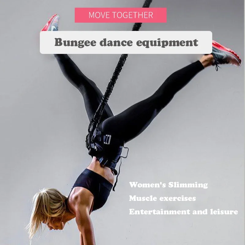 Air Yoga Hanging Home Gym bungee jumping equipment full set bungee cord danc sling yoga dance