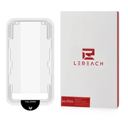 Lereach Tempered Glass Screen Protector with Dust - Free Positioning Box and Auto - Align Feature - Google Pixel 11 (Transparent)