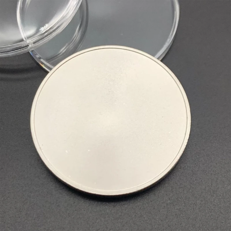 10Pcs Blank Challenge Coin Metal Stamping Blanks 40 Mm With Acrylic