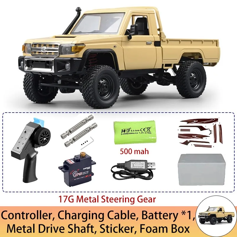 MN82 プロ RC カー 1/12 4WD シミュレーションオフロードクライミング