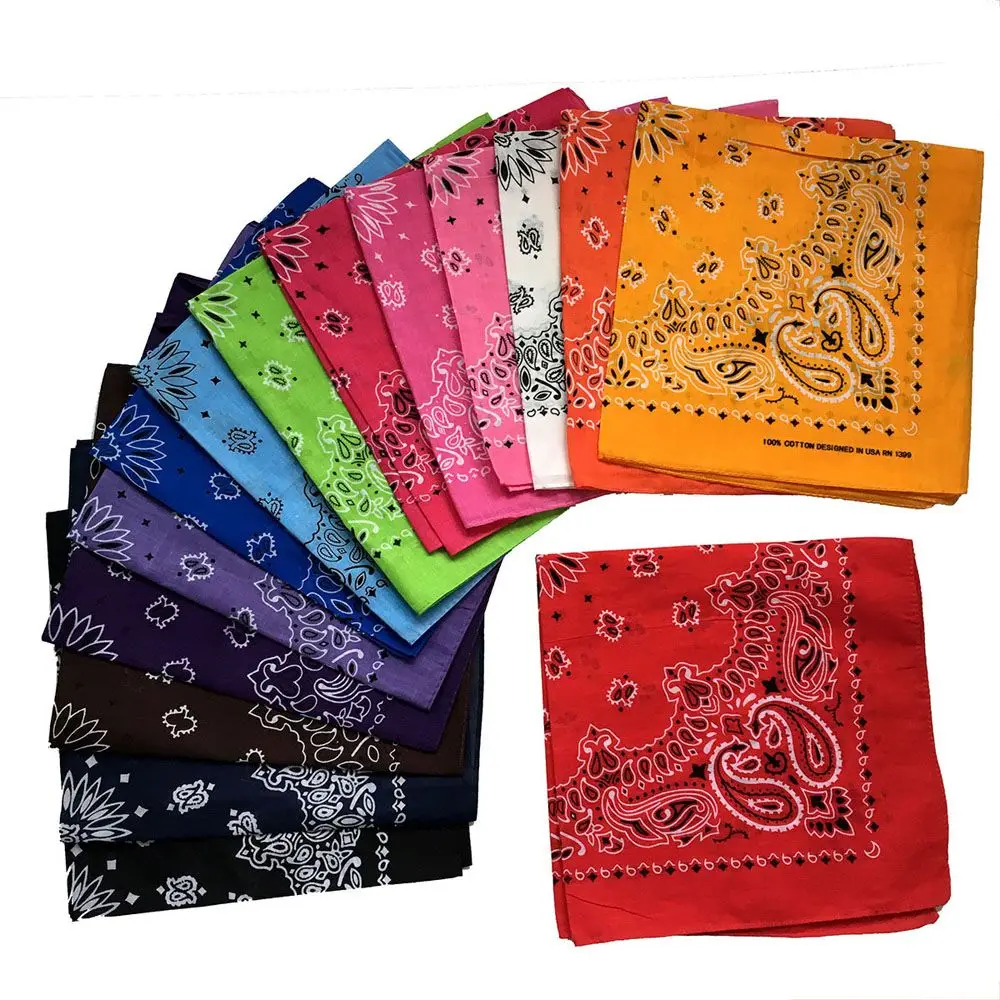 

Styilsh Trendy Headwear Hair Accessories Wrist Cuff Outdoor Sports Headband Sports Headscarf Square Scarf Bandana