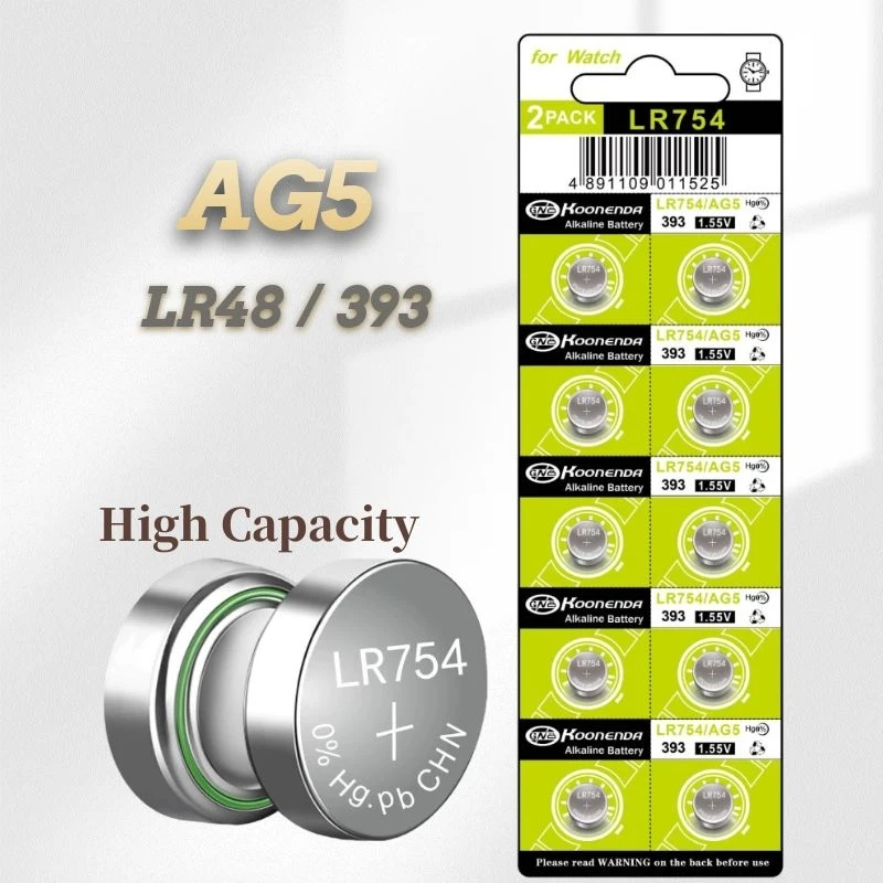 10pcs-AG5Button-Batterie-LR754-393-s-193-Cell-Coin-Alkaline-Battery-1 ...
