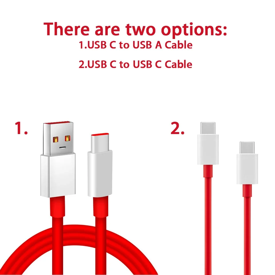 OnePlus Original Open Supervooc USB Type-C Fast Charging Cable