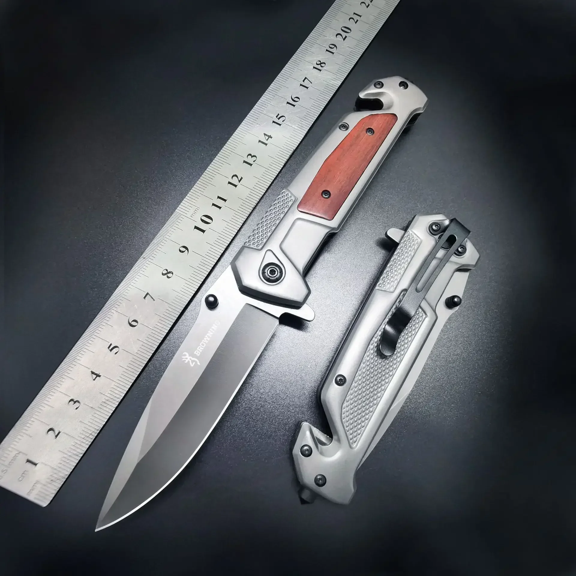 

Outdoor High-Hardness Folding Knife Pocket Portable Survival Camping Survival Steel Men's Military Tactical Knife