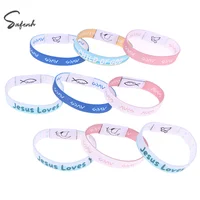 High Quality Wearable Bible Wristbands With NFC Bible Bracelet Elastic Smart Sensor Religious Bracelets Jewelry Gifts - Image 2