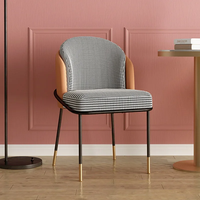 

Bedroom Design Dining Chairs Nordic Modern Luxury Leather Mobile Relax Office Chairs Kitchen Silla De Comedor Balcony Furniture