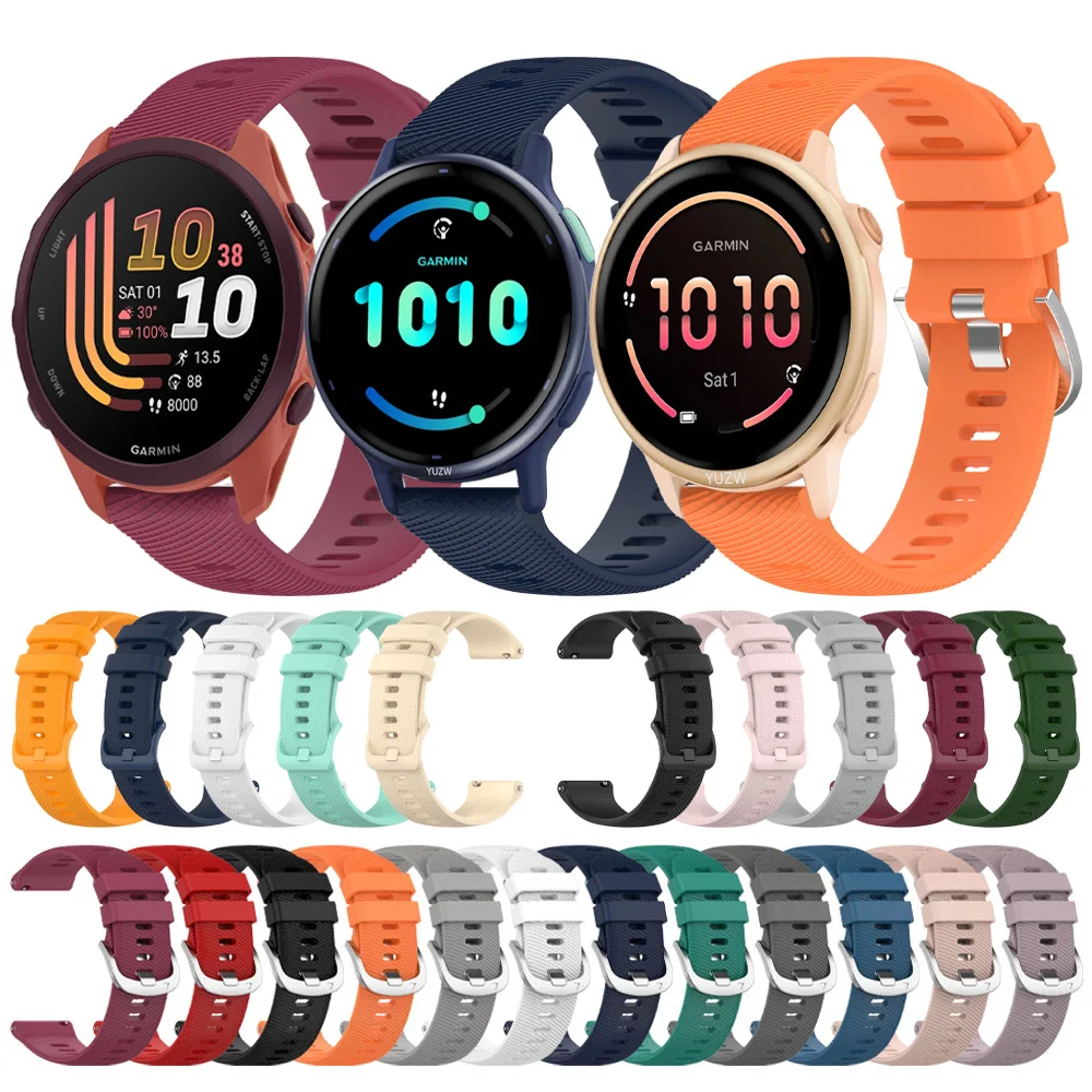 Premium Sport Silicone Watch Band - Official Design, Enhanced Comfort, Various Sizes