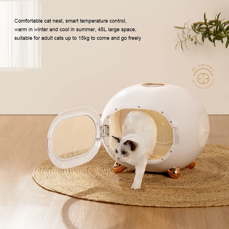 Pet Drying Box For Cats Puppy Automatic Pet Hair Dryer Box Dog Grooming 360 Degree Dog Blower Adjustable Temperature Dryer