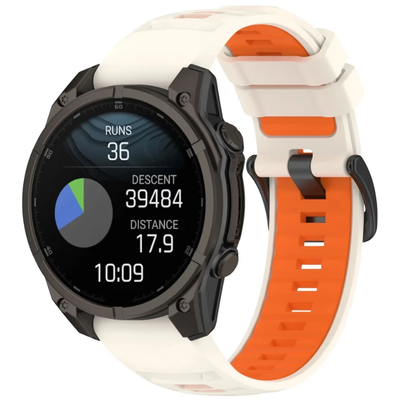 Premium Silicone Bracelet Band for Smartwatches - Versatile & Durable Strap