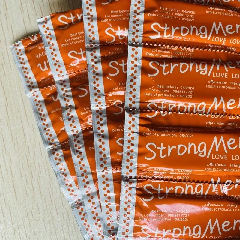 condoms sex toys 10/30/50pcs 52mm Ultra Thin Natural Latex Lubrication Contraception Supplies Adults Products
