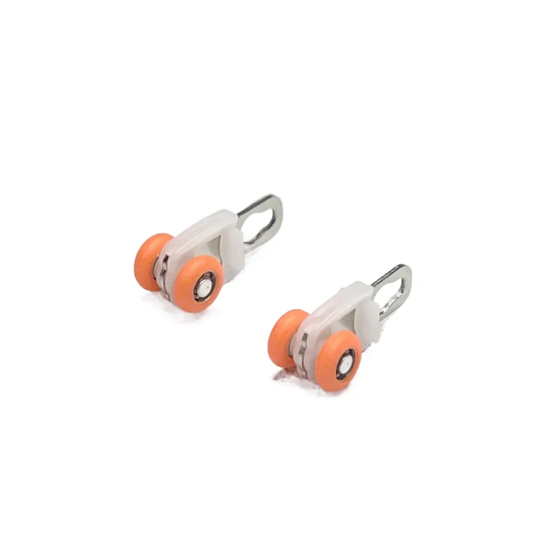 Description Picture 5 of item30PCS aluminum alloy curtain track bearing pulley single end square rail suspension wheel roller hardware accessories