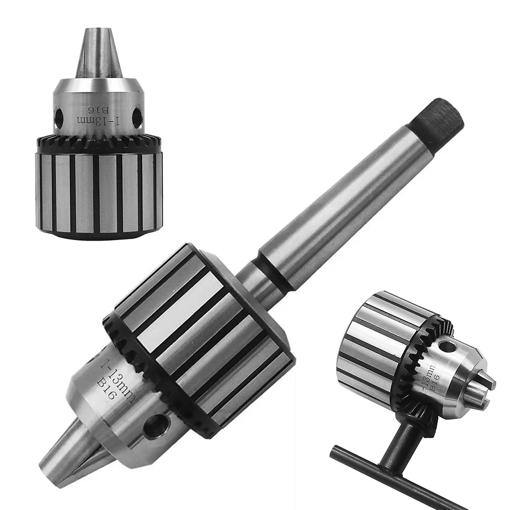 High Precision Industrial Drill Chuck Self Tighten Chuck MT2 Shank