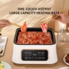 Household multi-layer steaming pot steaming and stewing integrated electric stir fry pot multifunctional with steaming function 3