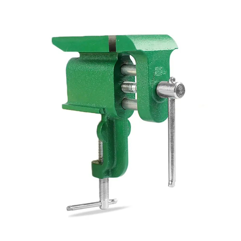 Mini Bench Vise Table Bench Vise Jewelers Hobby Clamp Multifunctional Clamp-On with Large Anvil Hand Supplies