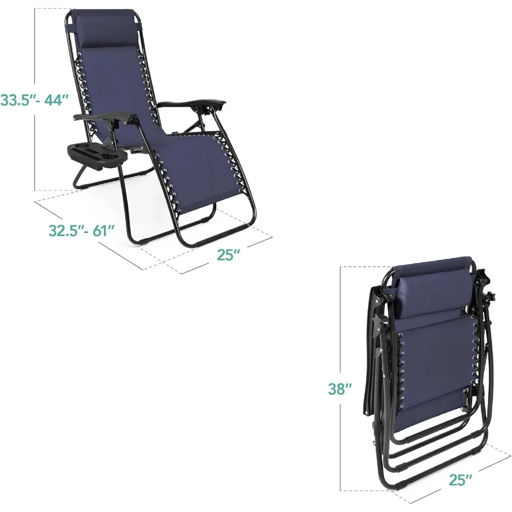 Zero Gravity Chair Set 3