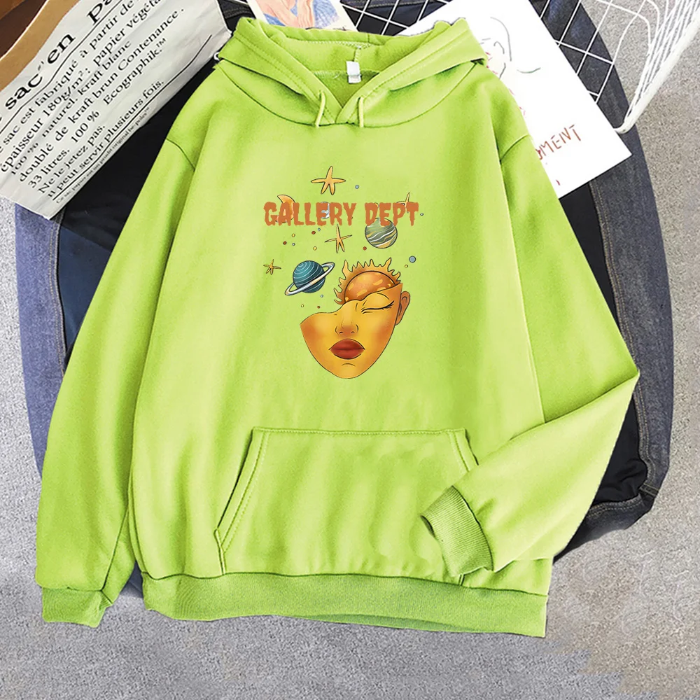 

Galleryy Deptt Vintage Graphic Print Hoodies Men's Hip Hop Streetwear Women's Fleece Pullovers Unisex Fashion Sweatshirts Casual