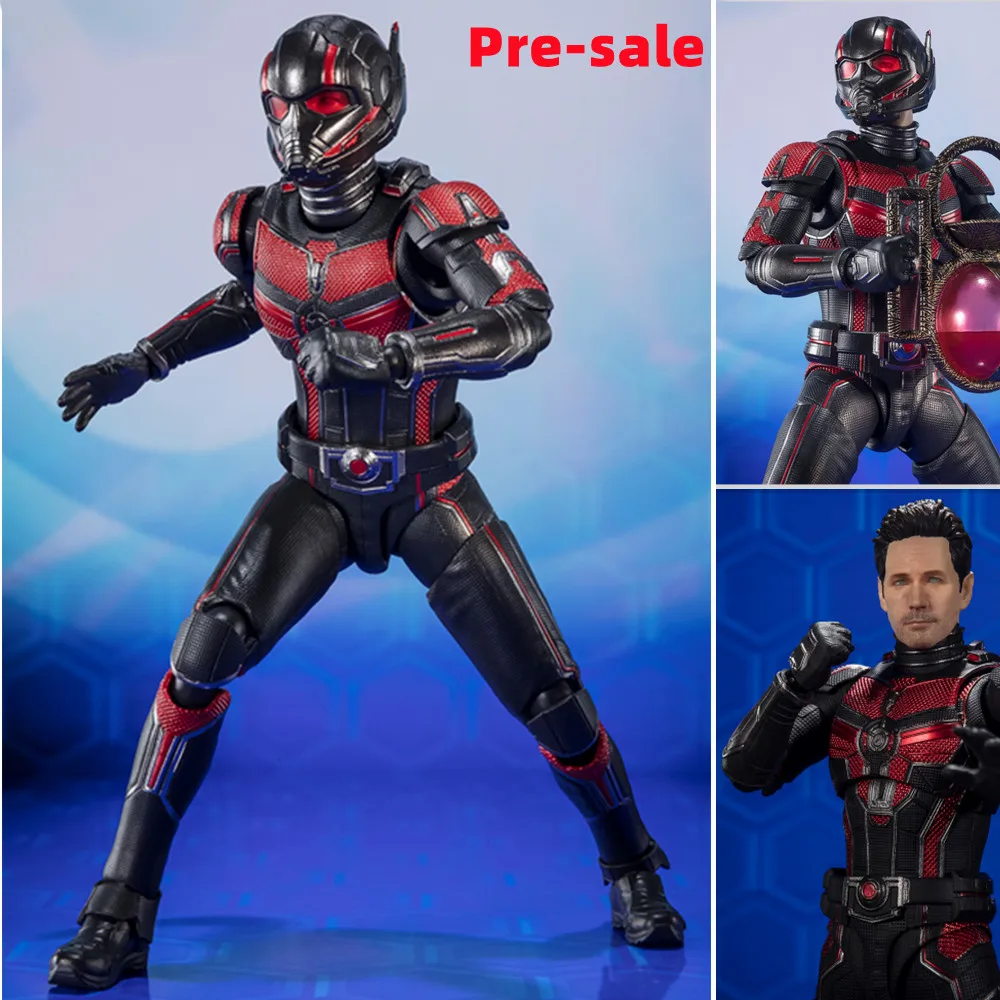 

Original Disney Marvel S.H.Figuarts Ant-Man PVC Toys for Children SHFiguarts Action Figure Bandai Doll Collector Gift 15cm