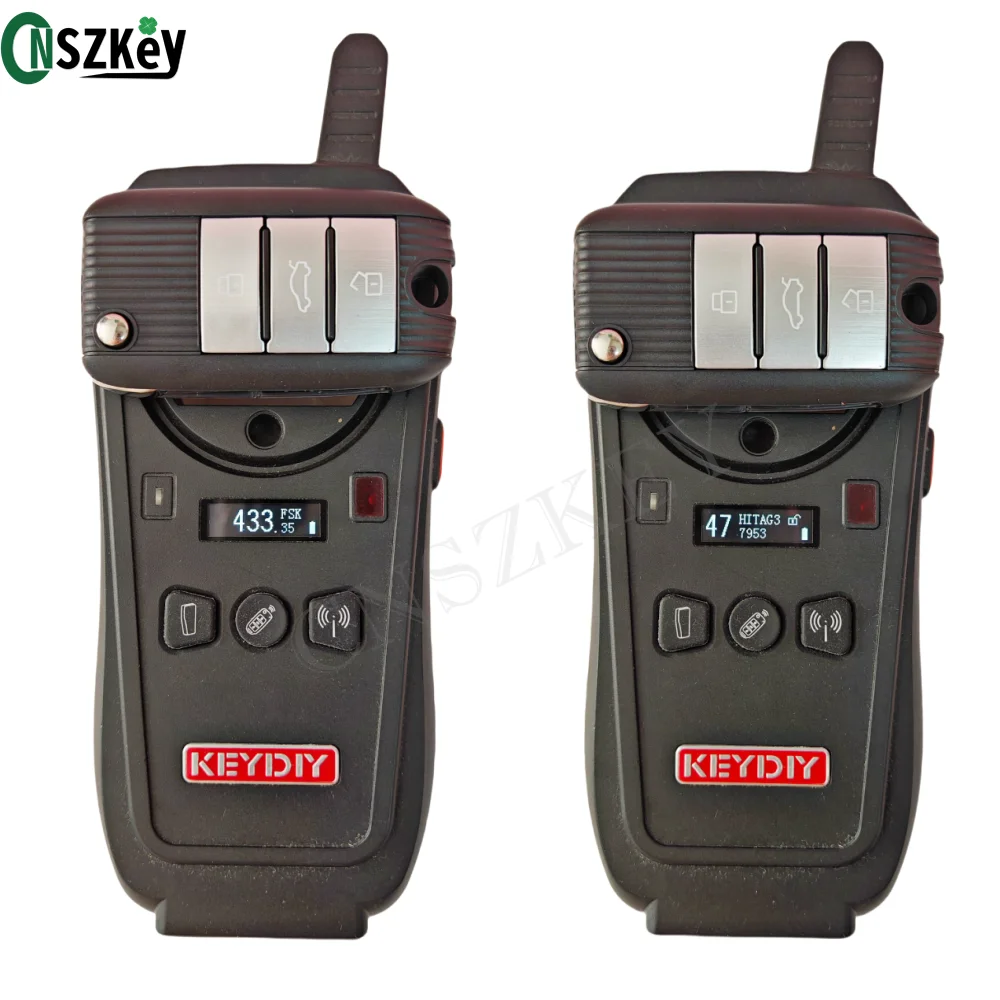 すず Cnszkey-フリップ折りたたみ式スマートリモートキーフォブ、oem