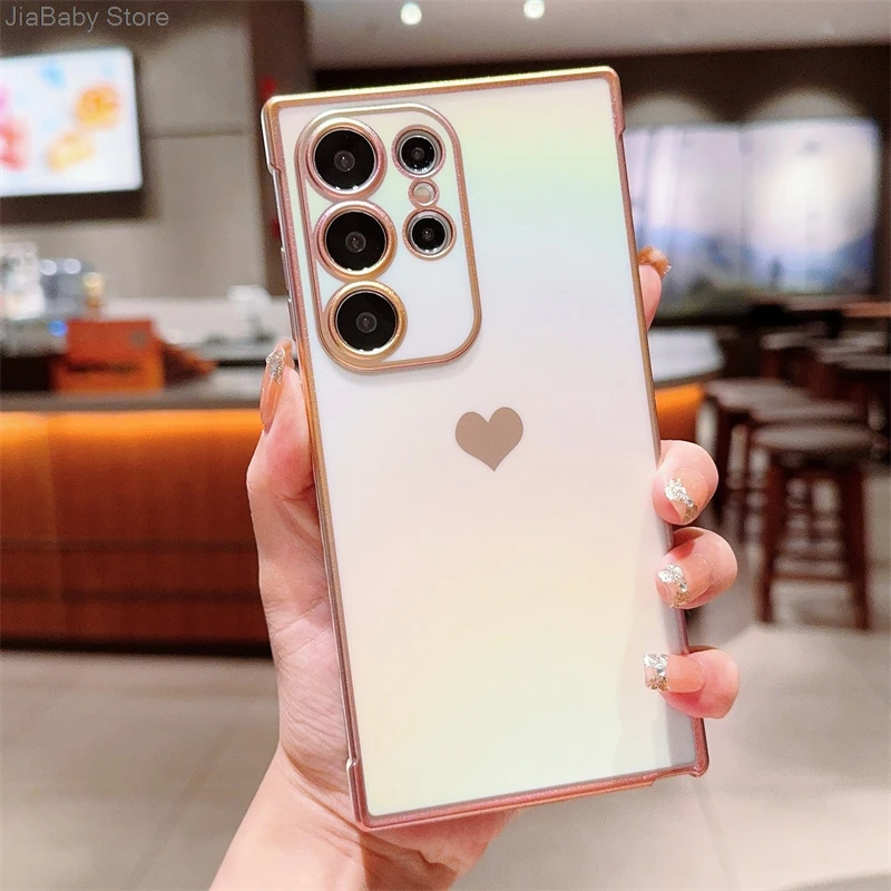 Luxury Rainbow Liquid Phone Case With Camera Protection & Holder_voghion.com