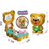 Children's educational play house kitchen utensils girls beauty portable tools tableware medical tools toys small gifts 5
