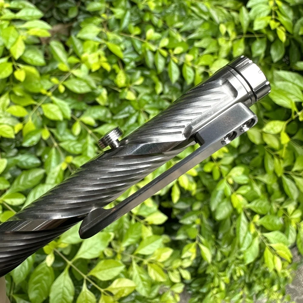 Edc Titanium Legering Zirkonium Legering Pen Met Collectie Schrijven Multi-Functionele Draagbare Outdoor Edc Tools