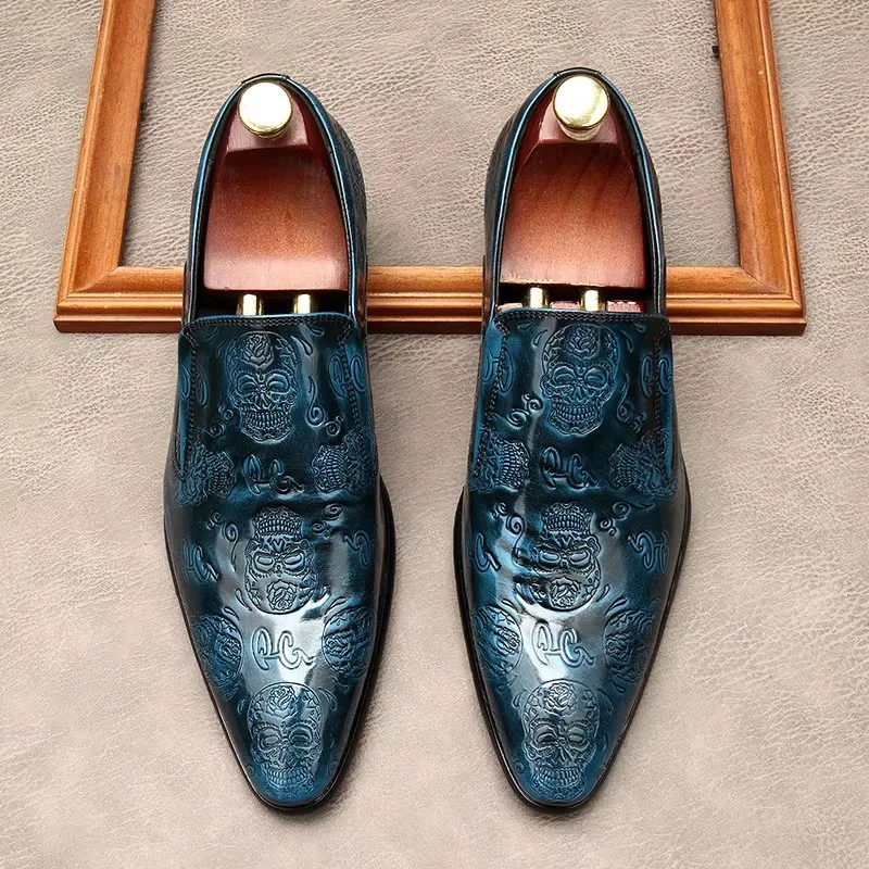 Leather shoes man, foot cover, patent leather, leather build, work shoes man, large size, bright color, handmade shoes, high-gra