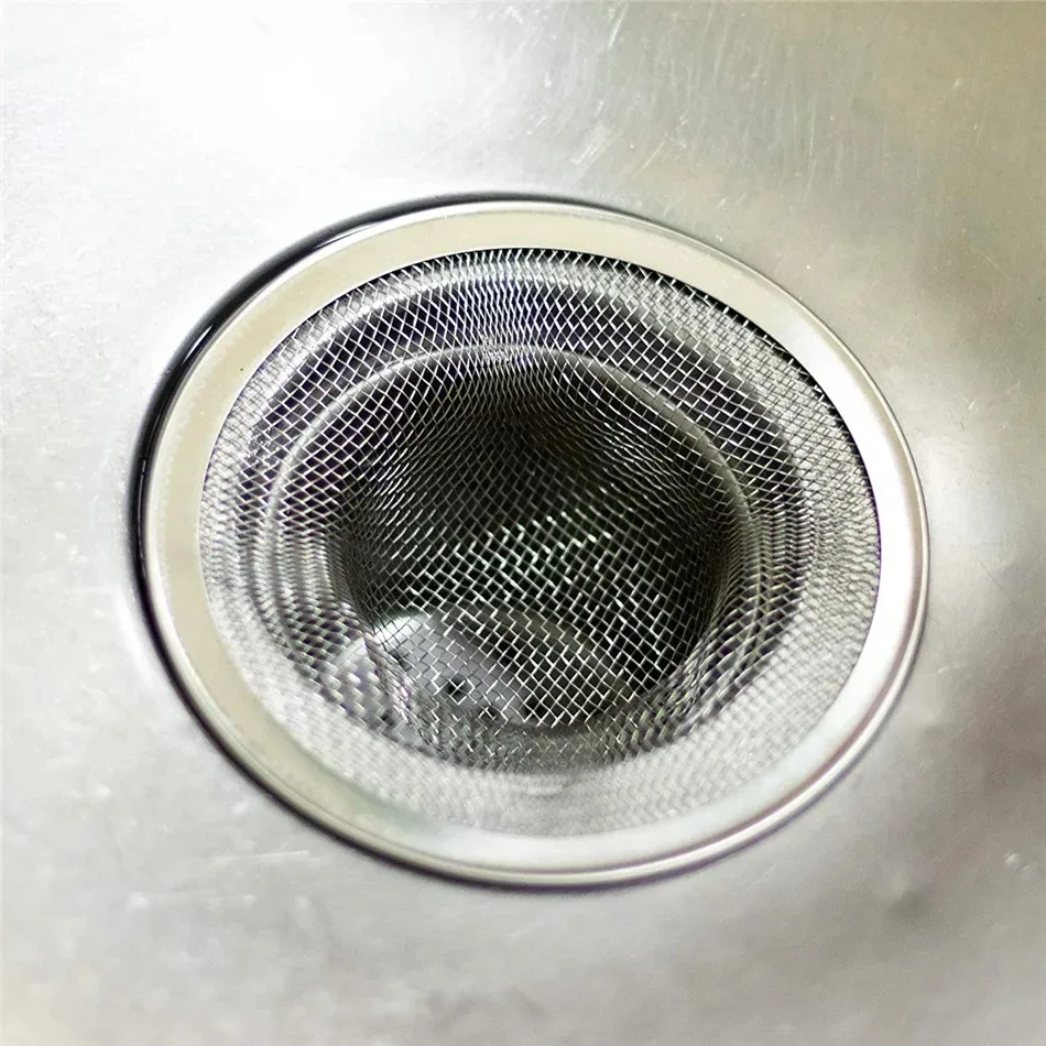 Küchenspüle Filter Edelstahl-Sieb Spülbeckensieb Abflussfilter Badezimmer-Spülbeckensieb Abflusslochfilter – Detail 5