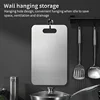 316 Stainless Steel Panel and Chopping Board Kitchen Household Thickened Double Sided Cutting Board Block Kneading Dough Board 5