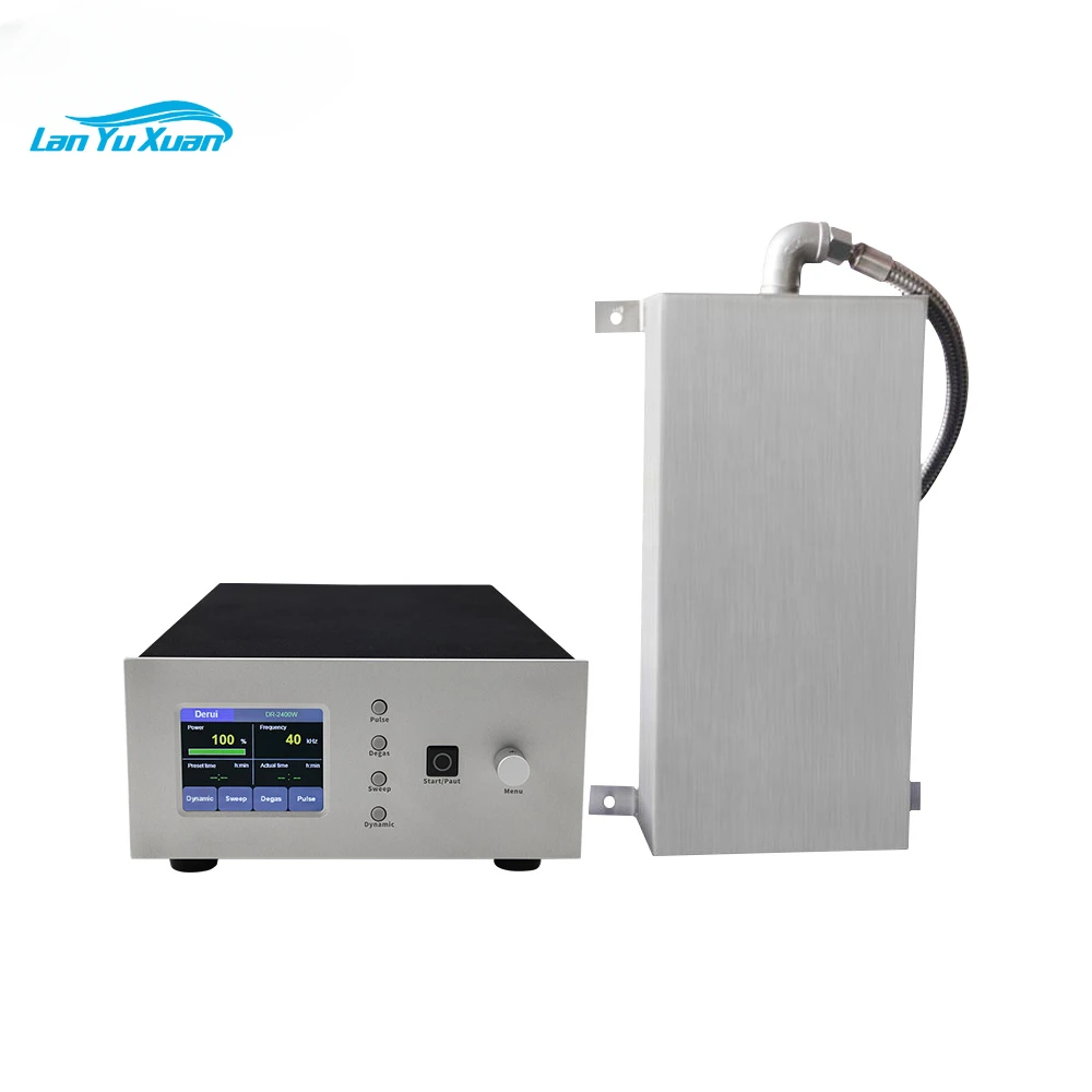 

High quality digital ultrasonic generator 2200W LCD window show for ultrasonic cleaner 40Khz transducers driver