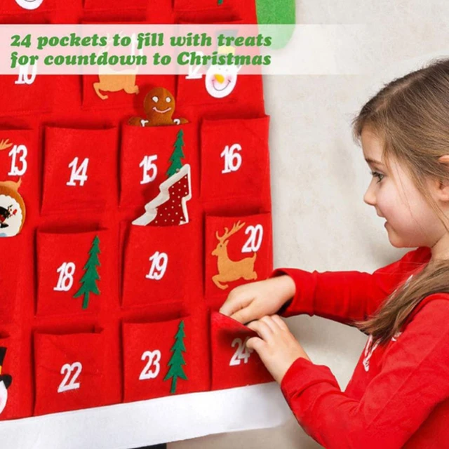Ornaments Christmas Felt Door | Christmas Decoration Calendar - Diy Xmas  Supplies - Aliexpress