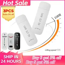  4G LTE Wireless USB Dongle Mobile Broadband 150Mbps Modem Stick Sim Card Wireless Router USB 150Mbps Modem Stick for Home Office 