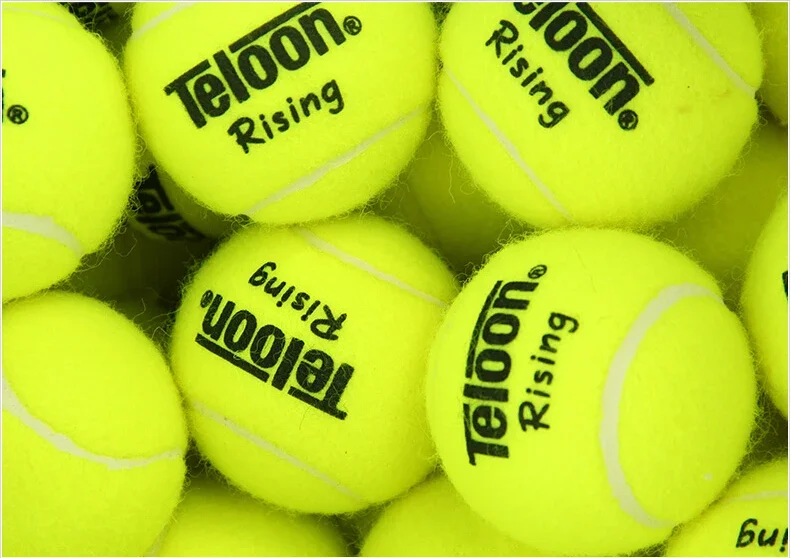 Teloon Rising Durable Tennis Ball Balls Match Middle Senior Players 30pcs/set