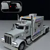 New 1/24 Alloy Trailer Truck Head Car Model Diecast Metal Container Truck Engineering Transport Vehicles Car Model Kids Toy Gift 5