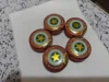 10pcs/bag Cao Xoa Tw3 Newest Vietnam Golden Star Tiger Balm Tiger Head Menthol Balm Refreshing Oil for Insect Cao Sao Vang 3