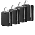 4Pcs Set Black