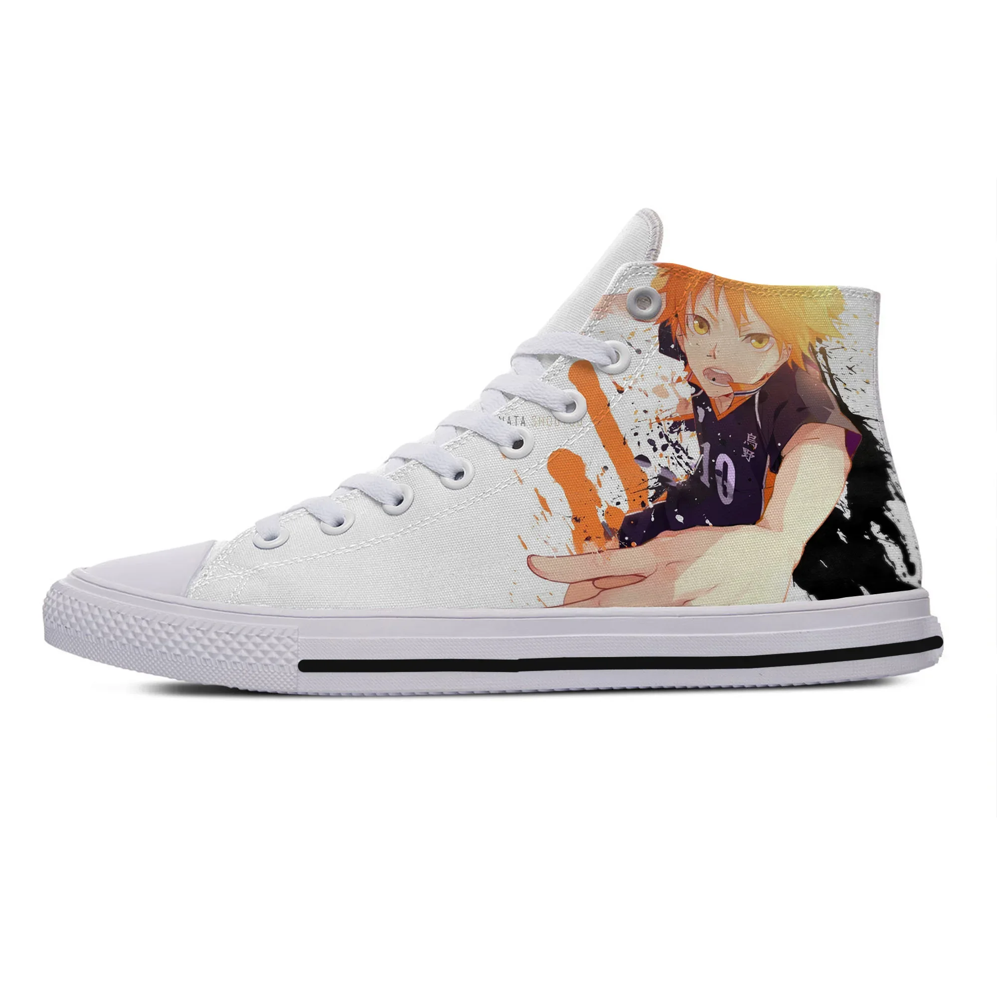 Hot Cool Summer Fashion FunnyHigh Quality Sneakers Handiness Casual Shoes for Men Women Anime Haikyuu Volleyball Juvenile Shoes