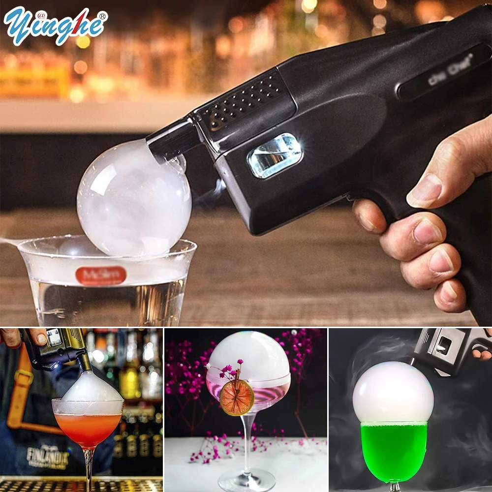 Smoke Gun Cocktail, Cocktail Smoker, Kit Cocktail Smoker, Fumatore Di Olio Essenziale Di Estratto Di Erbe, Buono Per Cibo Affumicato, Cocktail