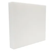 2.5cm 5cm Thick Square High Density Seat Foam White Cushion Sheet Upholstery Replacement Pad Premium Chair Pad 1
