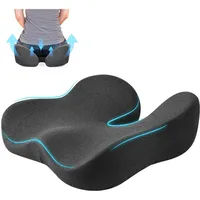 Woman Tailbone Pelvis Orthopedic Medical Seat Cushion Rebound Memory Foam Office Chair Cushion Beautiful Buttock Pad for Car 1