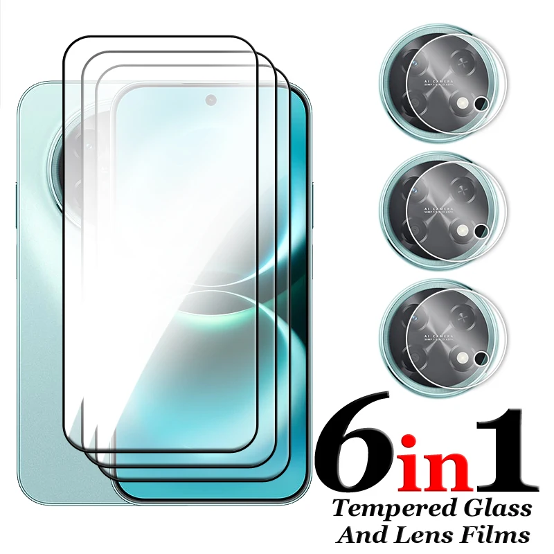 Premium Full Cover Tempered Glass Screen and Lens Protector