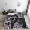 Chishiya Collage Blanket Alice In Borderland Plush Funny Breathable Throw Blanket for Home All Season 2