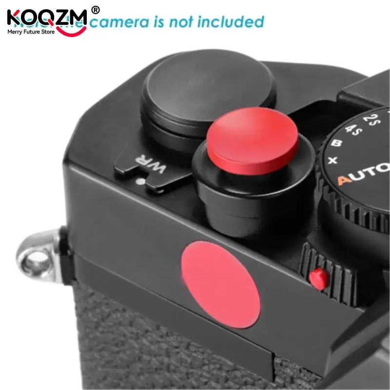 Camera Remote Shutter Button 3pcs Metal Concave Surface for Fujifilm